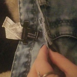 Lace up forever 21 shorts